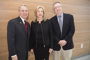 Patrick Reilly, MD; Michele Volpe; and William Schwab, MD